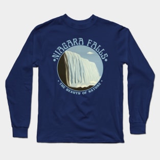 Niagara Falls The Beauty of Nature Long Sleeve T-Shirt